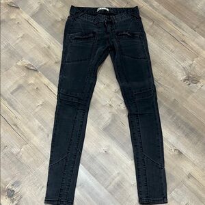 Free People Dark Wash Skinny Jeans
